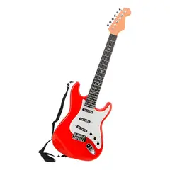 GENERICO - Crusec guitarra eléctrica de simulación para niños Rojo