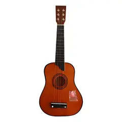 GENERICO - Guitarra de madera acústica para niños grande