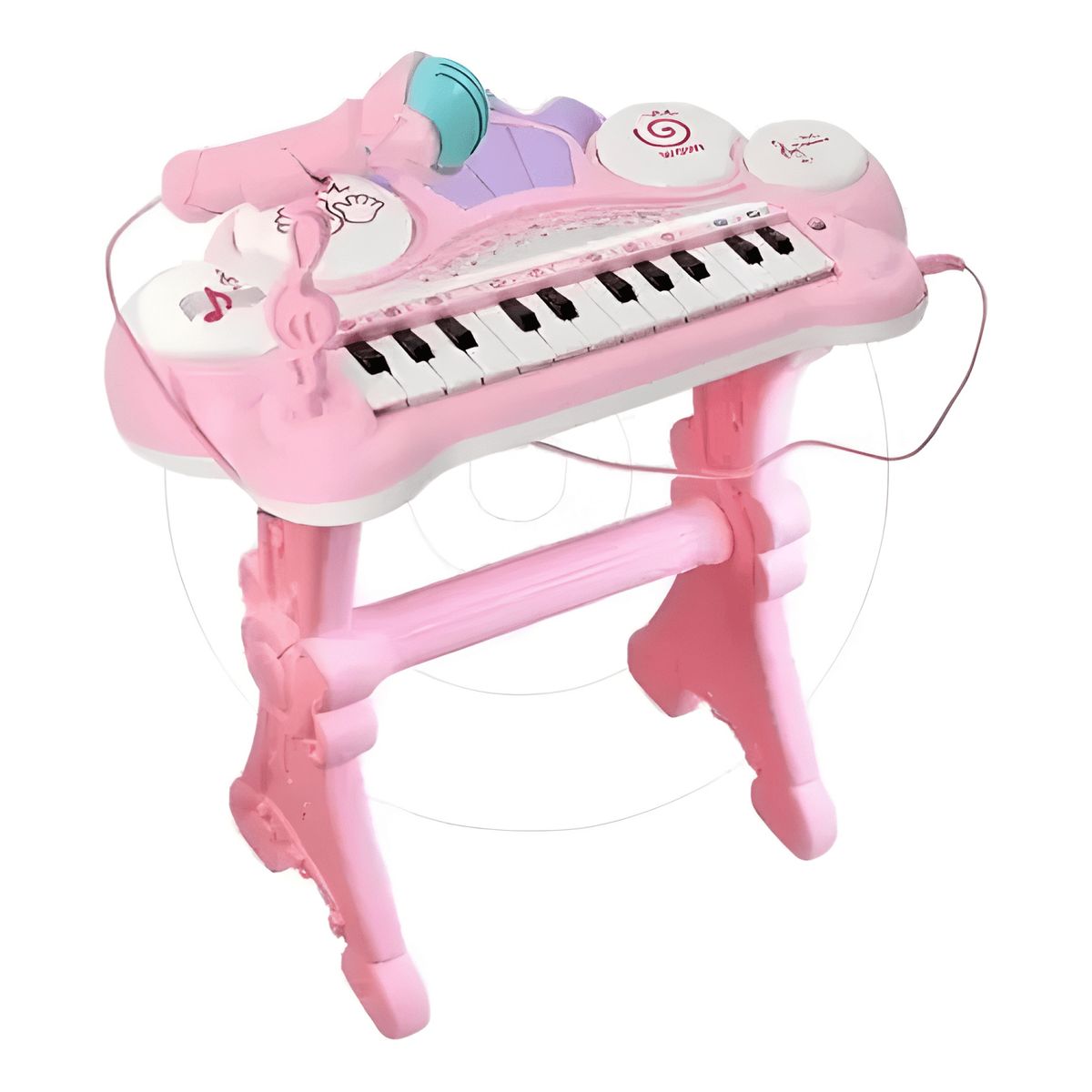 GENERICO - Teclado electrónico piano para niños musical con micrófono