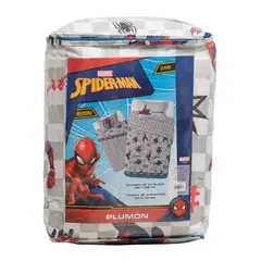 DORAL - Plumón 1.5 Plazas Spiderman Letras