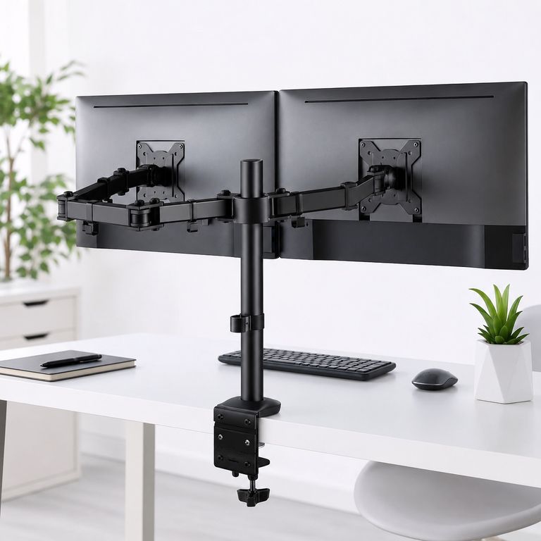 DOPA Soporte Doble Monitor Brazo Articulado Vesa 15-33 Pulgadas