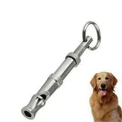 METALFER - Silbato Para Perros Para Evitar Ladrar Con Sonido Ultrasónic Plateado