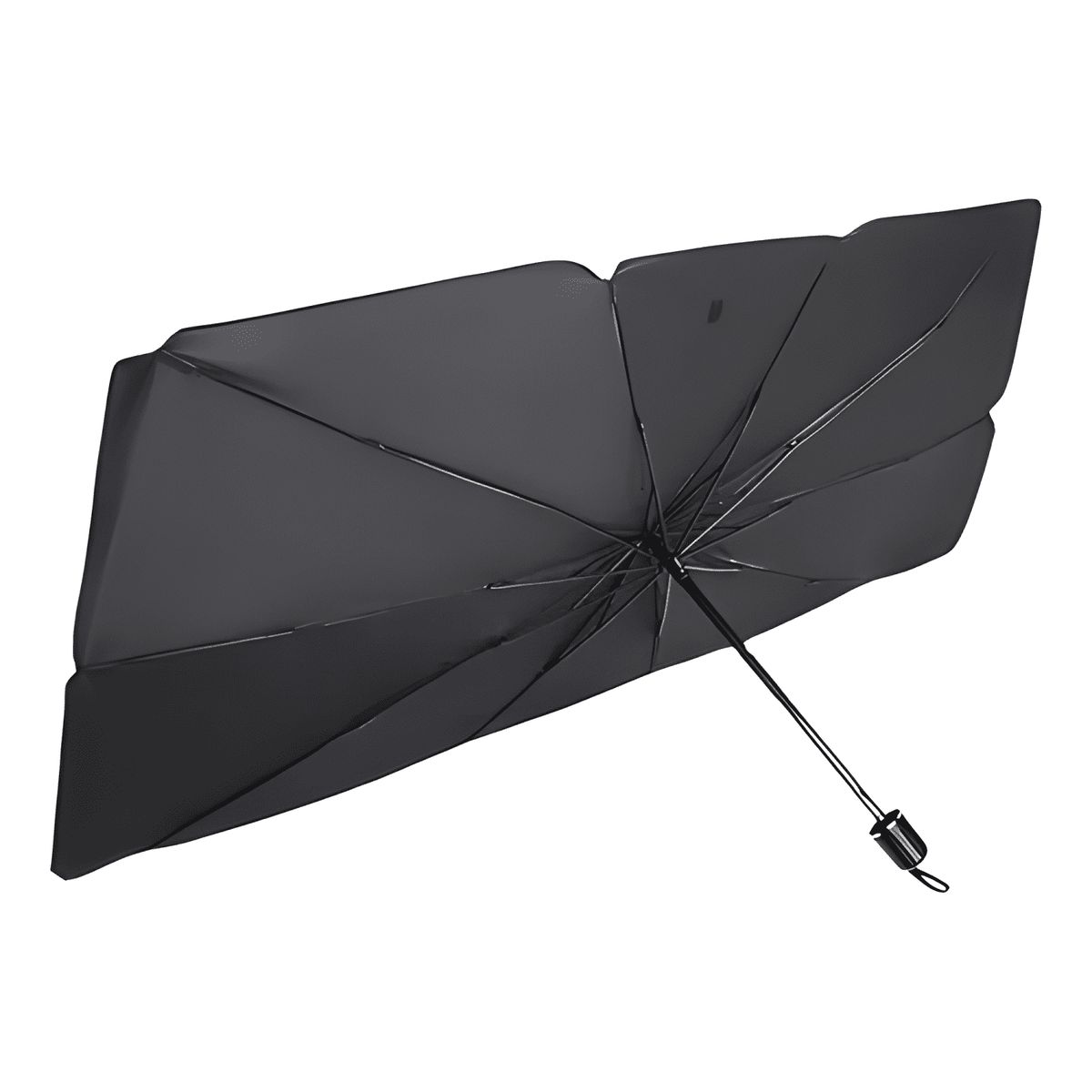 GENERICO - Quitasol Parasol Parabrisas Auto Tipo Sombrilla Cubre Plus