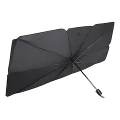 GENERICO - Quitasol Parasol Parabrisas Auto Tipo Sombrilla Cubre Plus