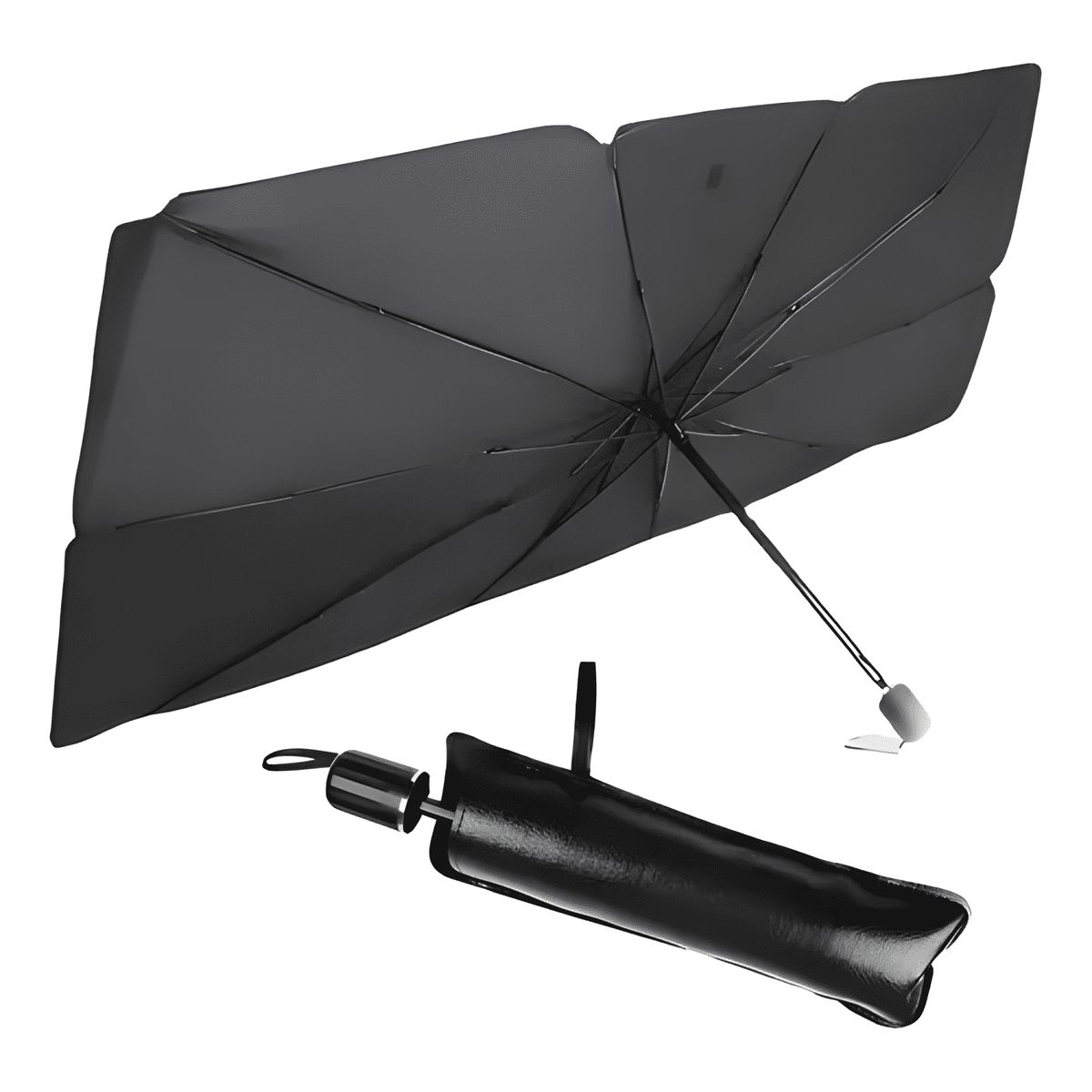 GENERICO - Quitasol Tipo Sombrilla Parasol Parabrisas Auto Cubre Lite