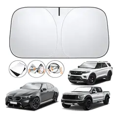 GENERICO - Parasol para Parabrisas Plegable Prevenir Solar Coches Plus