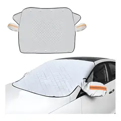 GENERICO - Funda Protectora Sol y Nieve Cubreparabrisas para Plus