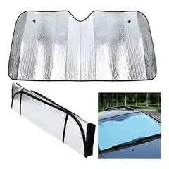 GENERICO - Cortina Parasol Parabrisas Autos o Camion 60x130cm 215084