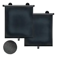 GENERICO - Quitasol Retractil Parasol Enrollable de Ventana para Auto