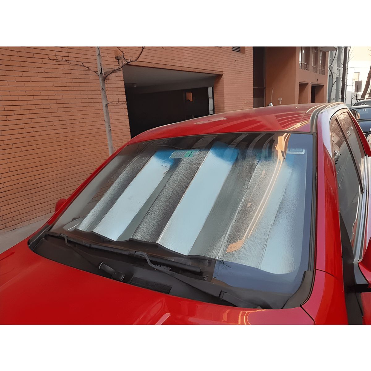 GENERICO - Cortina Parasol Parabrisas Autos o Camion 70x150 Cm