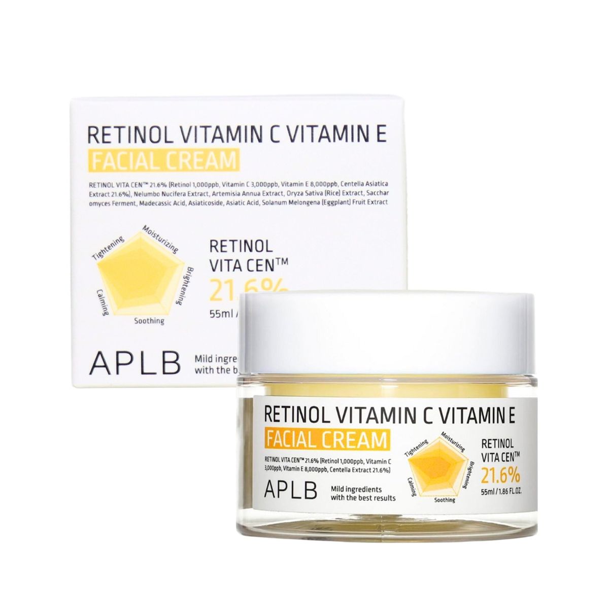 GENERICO - Retinol Vitamin C Vitamin E Facial Cream 55ml