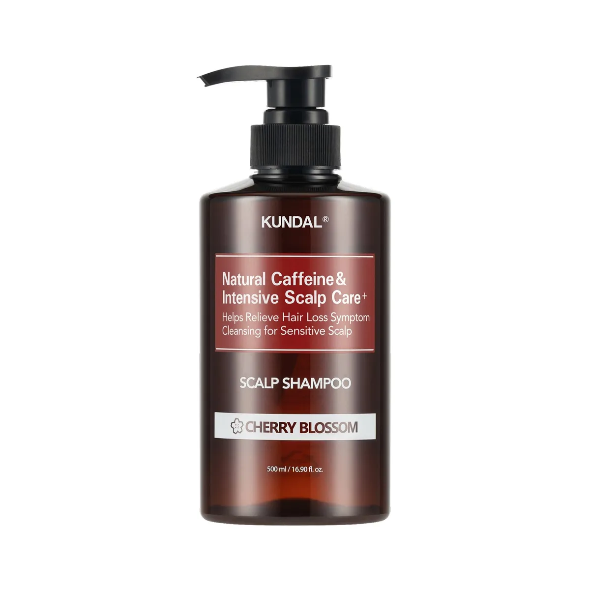 KUNDAL - Natural Caffeine Scalp Shampoo Anticaida 3 Fragancias