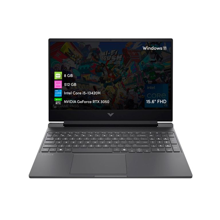 Notebook Gamer Victus Intel Core i5 8GB 512GB SSD RTX3050 15.6 FHD W11