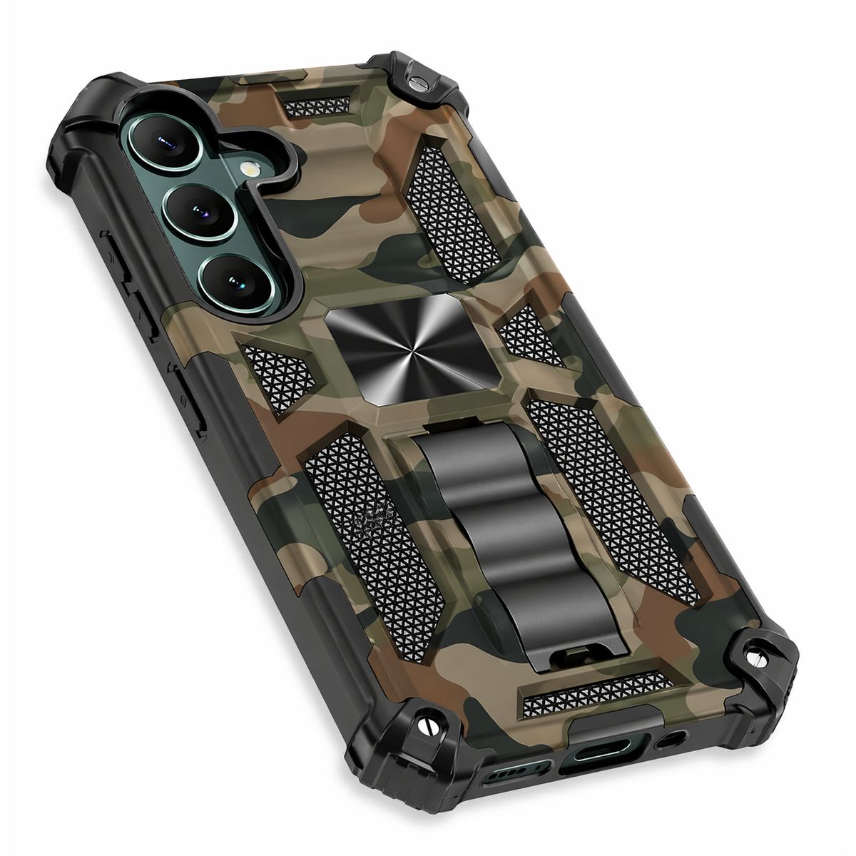 GENERICO - Carcasa Compatible con Samsung A37 5G Antigolpe Military Armor - Verde