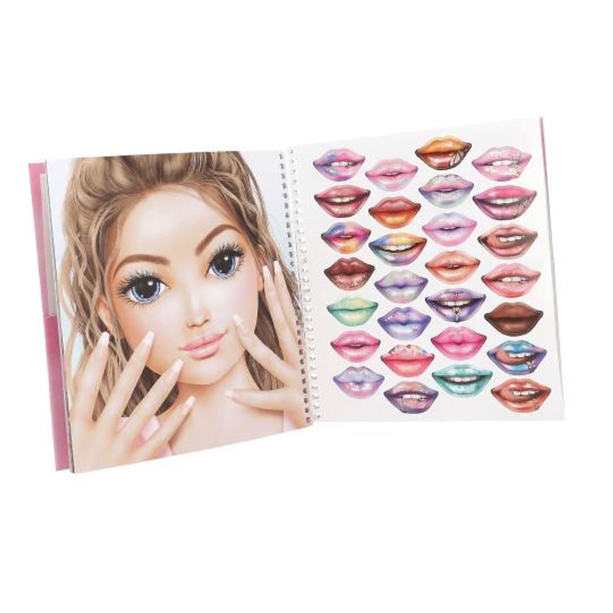 DEPESCHE - Libro para colorear + stickers - Top Model Style Me