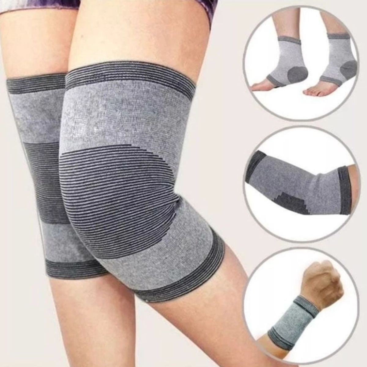 OEM - Set de Rodilleras, Coderas y Tobilleras para Deporte