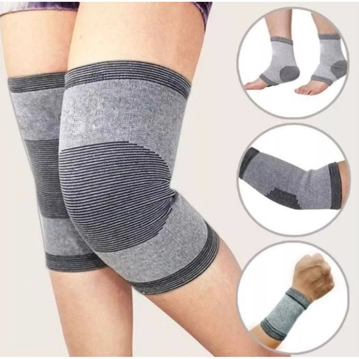 OEM - Set de Rodilleras, Coderas y Tobilleras para Deporte