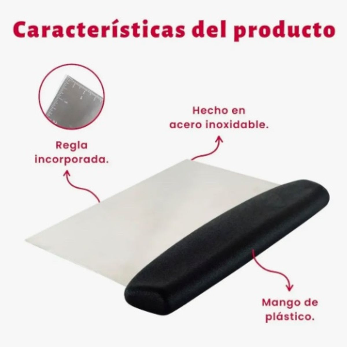 GENERICO - Scraper Para Masa Metálica