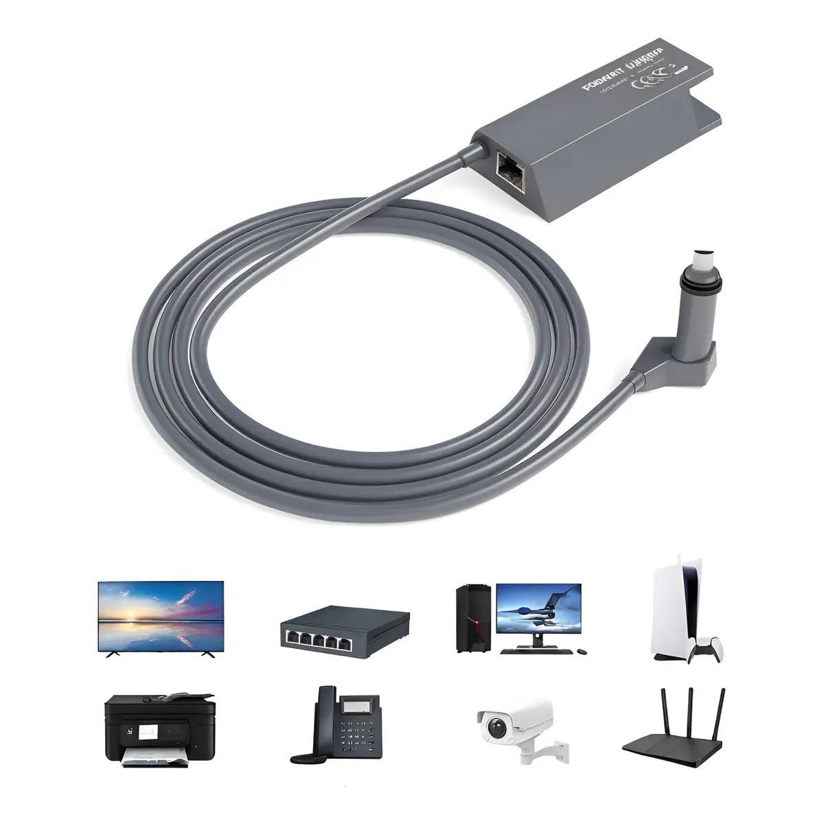 GENERICO - Adaptador Ethernet para Internet Satelital Starlink Gen 2