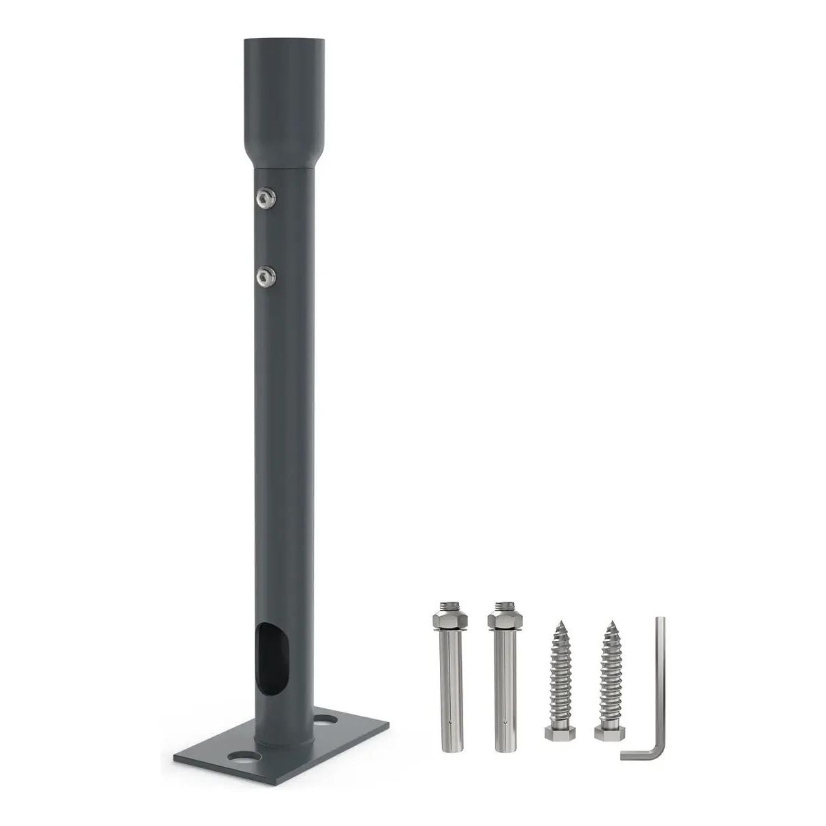 GENERICO - Soporte motorizado para antena satelital con kit de fijac
