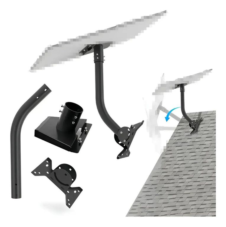 GENERICO Soporte para mástil de antena Starlink V4 con kit de 7