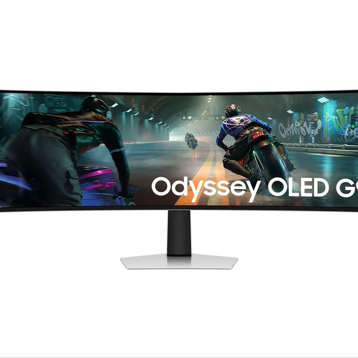 SAMSUNG - Samsung Odyssey OLED G9 LS49DG910SLXZS 49" Dual QHD 144Hz