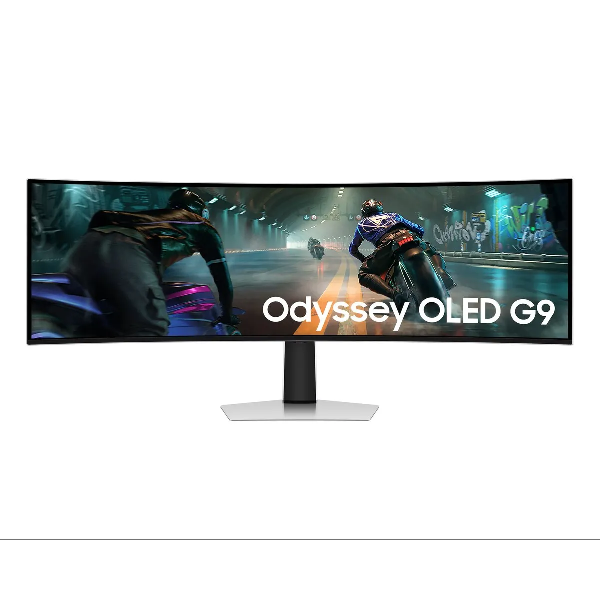 SAMSUNG - Samsung Odyssey OLED G9 LS49DG910SLXZS 49" Dual QHD 144Hz