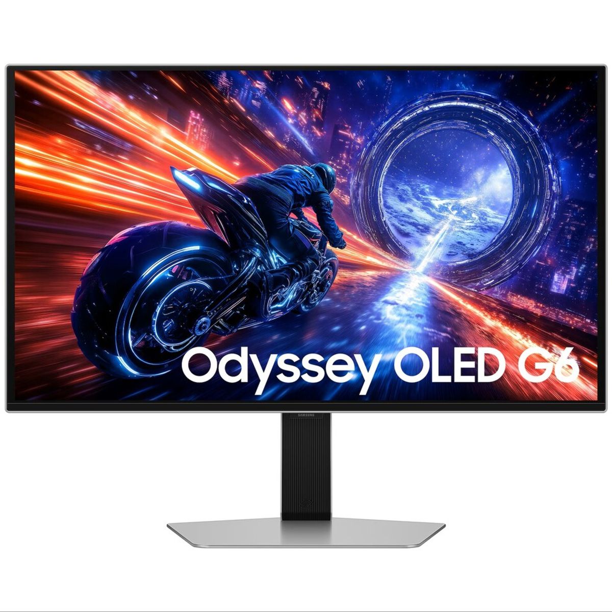 SAMSUNG - Samsung Odyssey OLED G6 LS27FG602SLXZS 27" QHD 500Hz