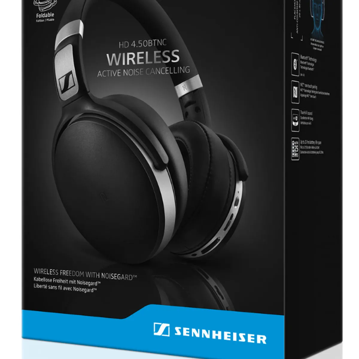 SENNHEISER - Audifonos Inalámbricos Bluetooth Sennheiser Hd 4.50 BTNC