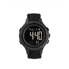 KIROS - Reloj Digital Negro 2026 Deportivo Resistente al Agua