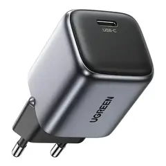 GENERICO - Cargador 20w Mini Nexode Ugreen Gan Tech Pd Gris