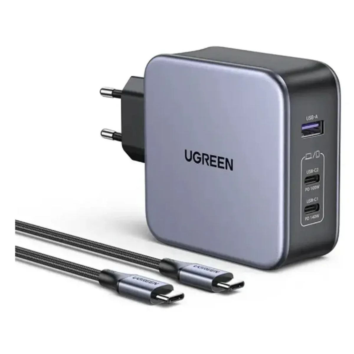 GENERICO - Cargador Usb C 140w Alta Calidad Ugreen
