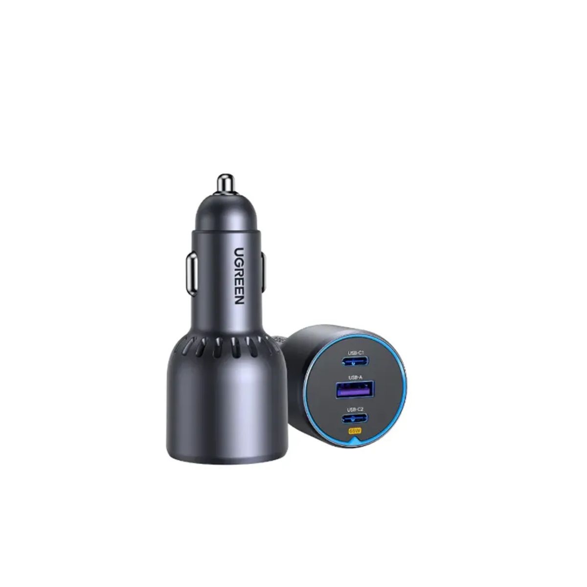 GENERICO - Cargador de coche Ugreen Usb Ca Pd 75w negro Default Title