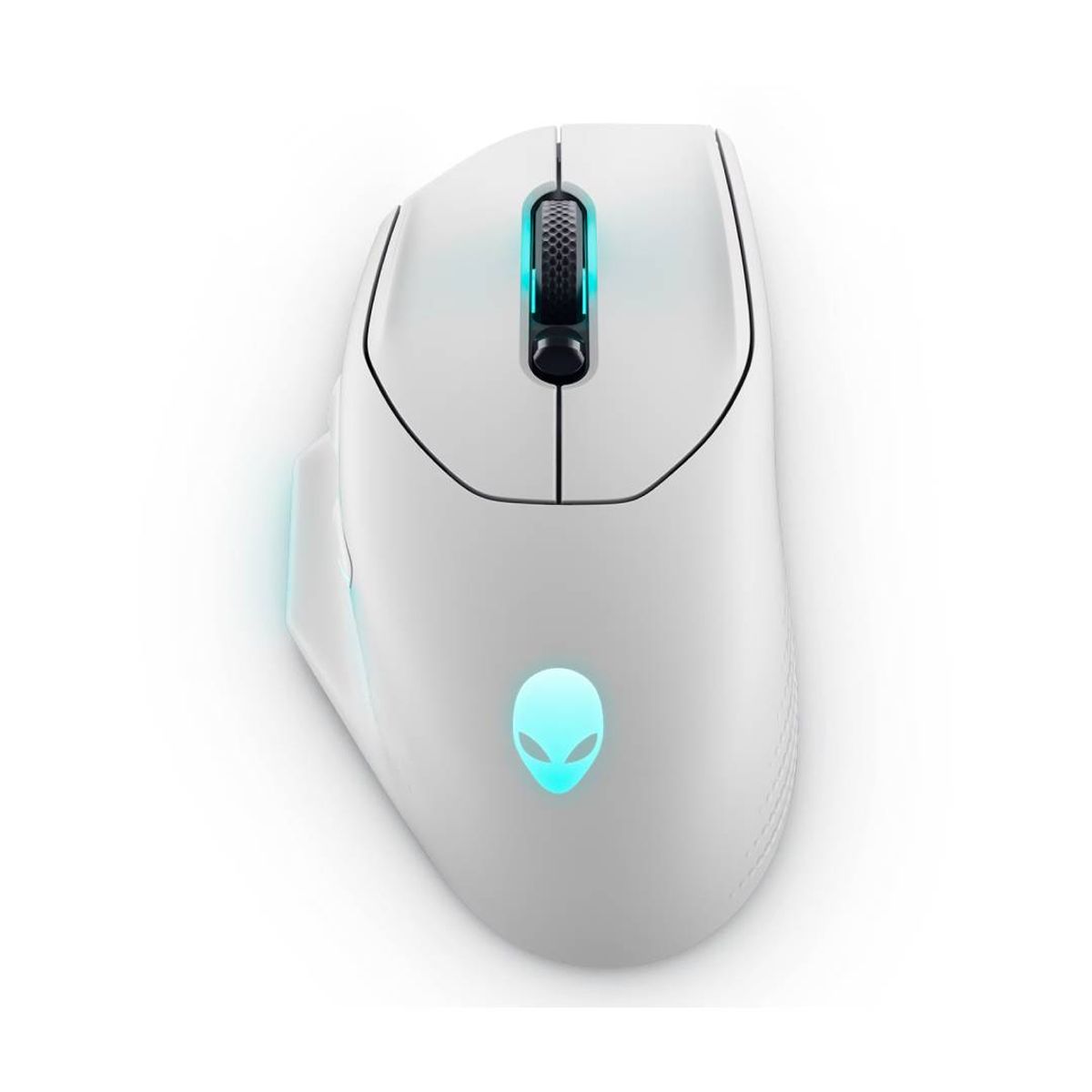 ALIENWARE - Mouse Alienware inalambrico AW620M 26.000 DPI Blanco