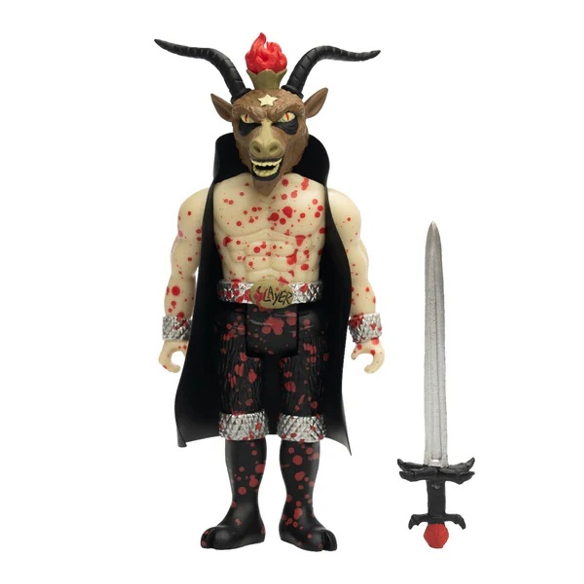 SUPER7 - Super7 - Slayer ReAction Figures - Minotaur Reign In Blood Figura Coleccionable