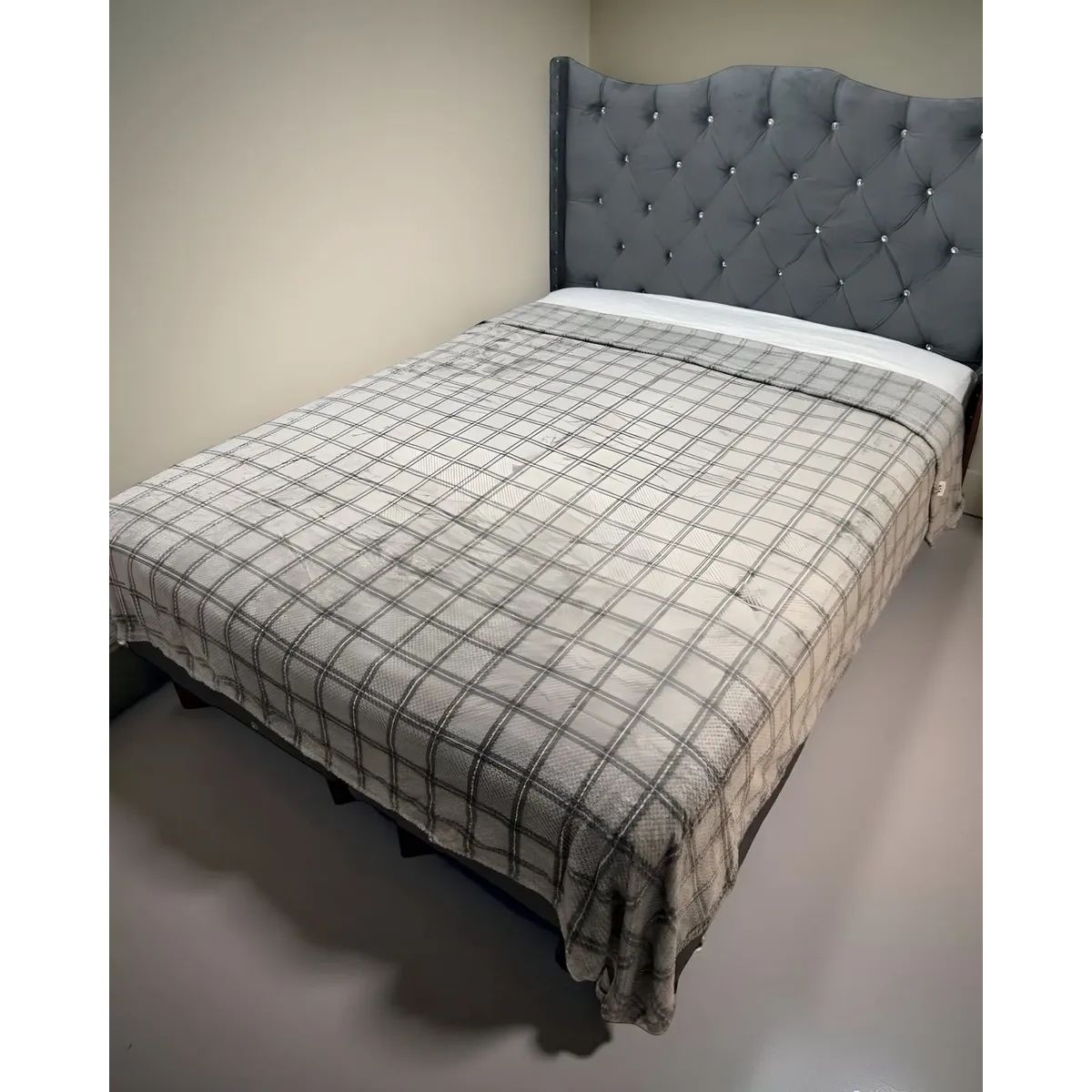 GENERICO - Manta Frazada 150x200cm Suave Plush Cordero 1.5 Plazas