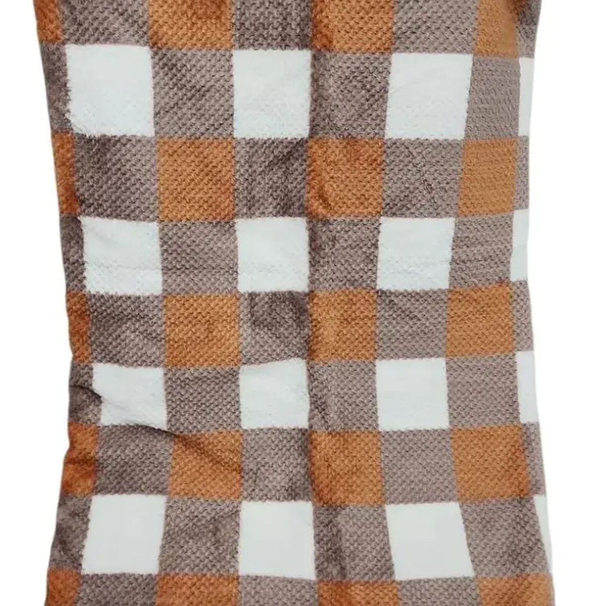 GENERICO - Manta Frazada 200x230cm Suave Plush Cordero 2 Plazas