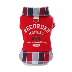GENERICO - Chaleco para Perros Pequeños y Cachorros - Poleron Recorder Rojo M
