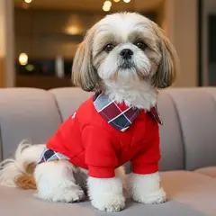 GENERICO - Chaleco para Perros Pequeños - Poleron Recorder Rojo XL