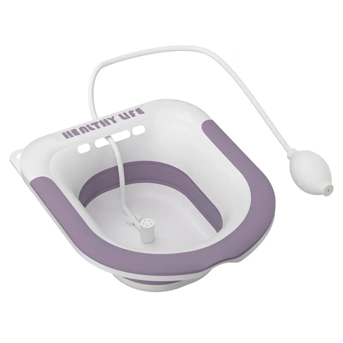 GENERICO - Baño De Asiento Alivio Hemorroides Embarazo Plegable BELUG