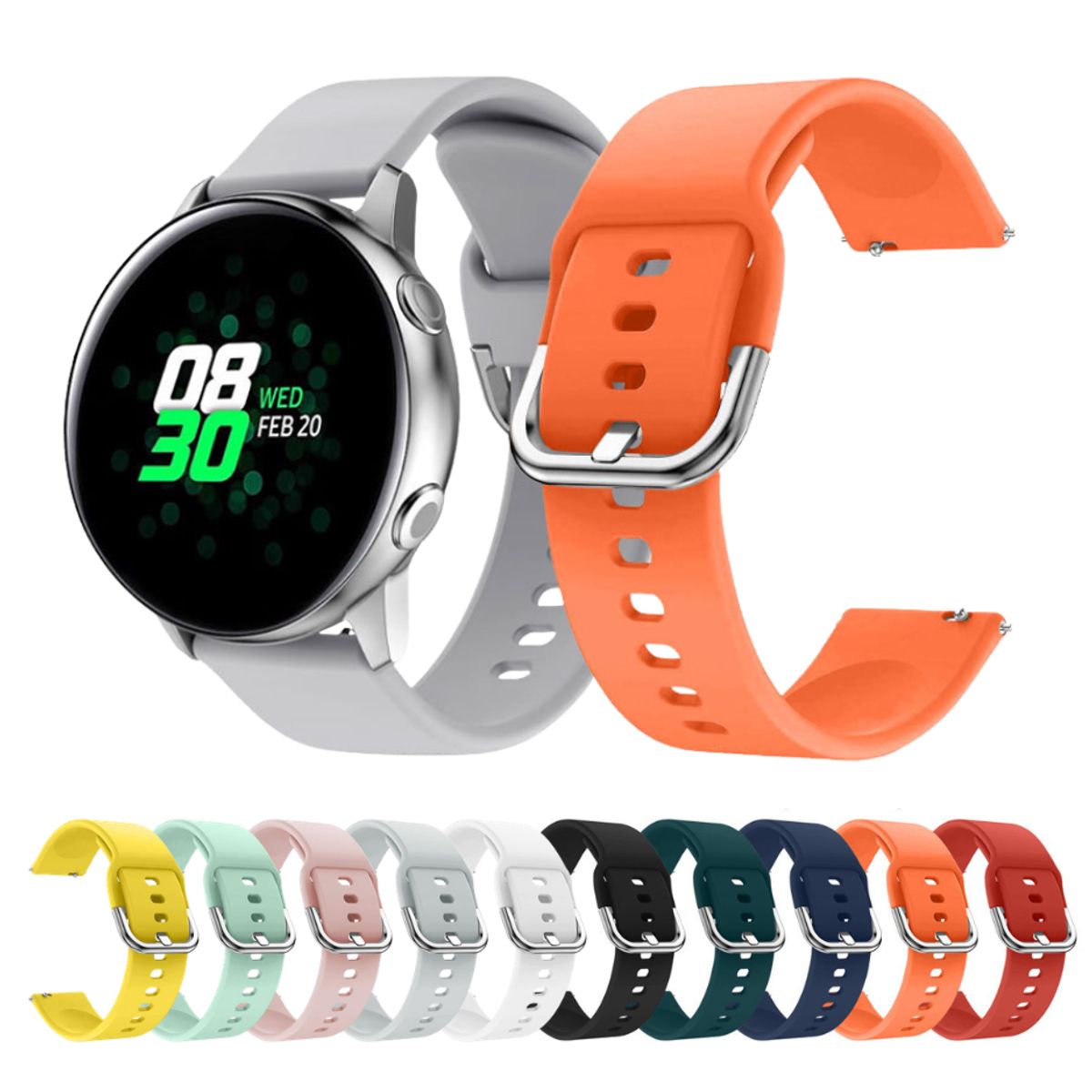 TECNOPALACE - Correas Xiaomi Mi Watch S4-S3-S2-S1 Silicona Con Hebilla