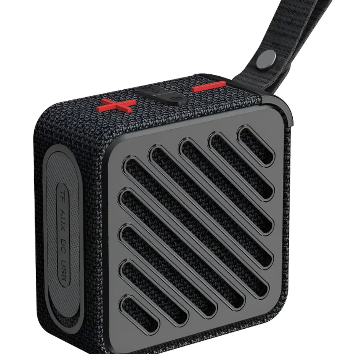 IRM - Parlante Inalámbrico Bluetooth portátil con correa - Negro