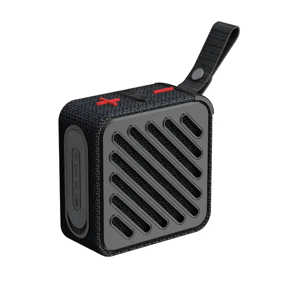 IRM - Parlante Inalámbrico Bluetooth portátil con correa - Negro