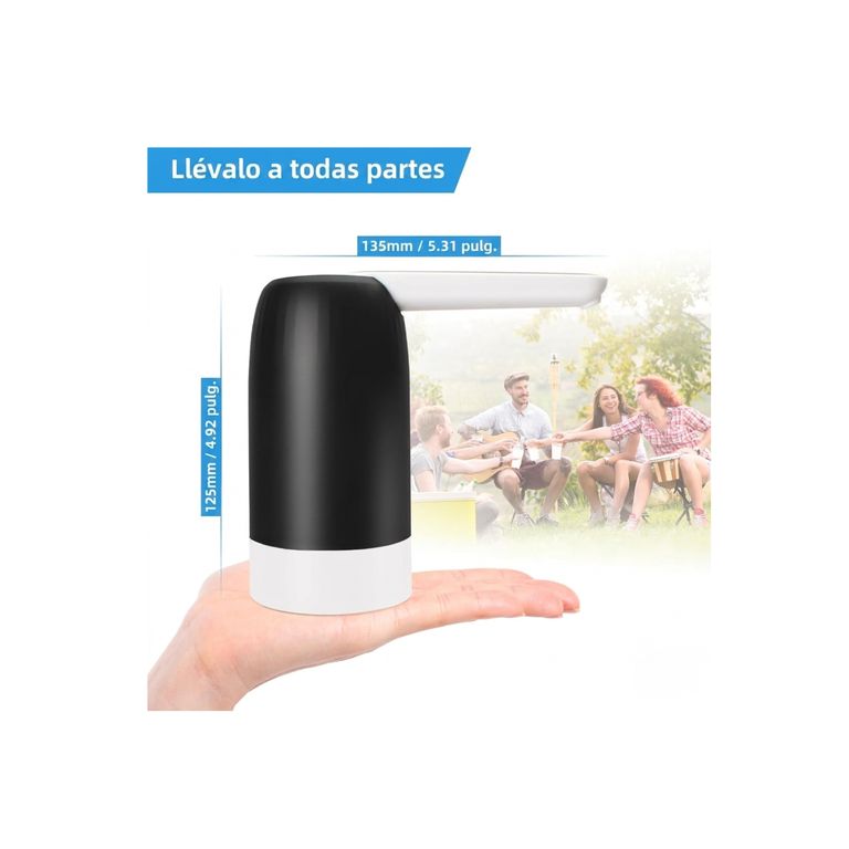 GENERICO Bomba Dispensador De Agua Portátil Universal Recargable