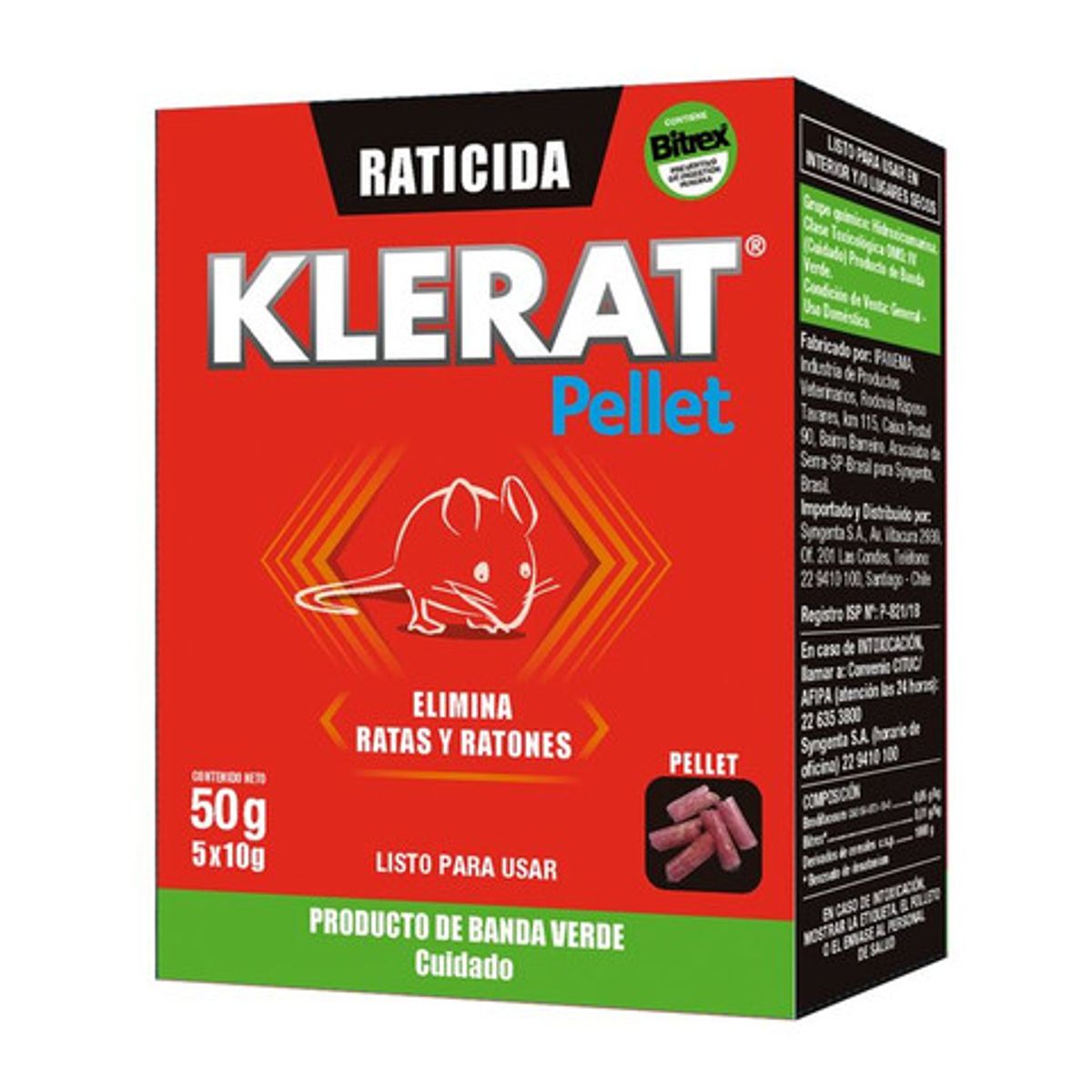 GENERICO - Raticida KLERAT Pellet 50 g