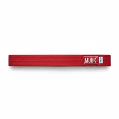 MUUK - CINTURON DE ARTES MARCIALES ROJO