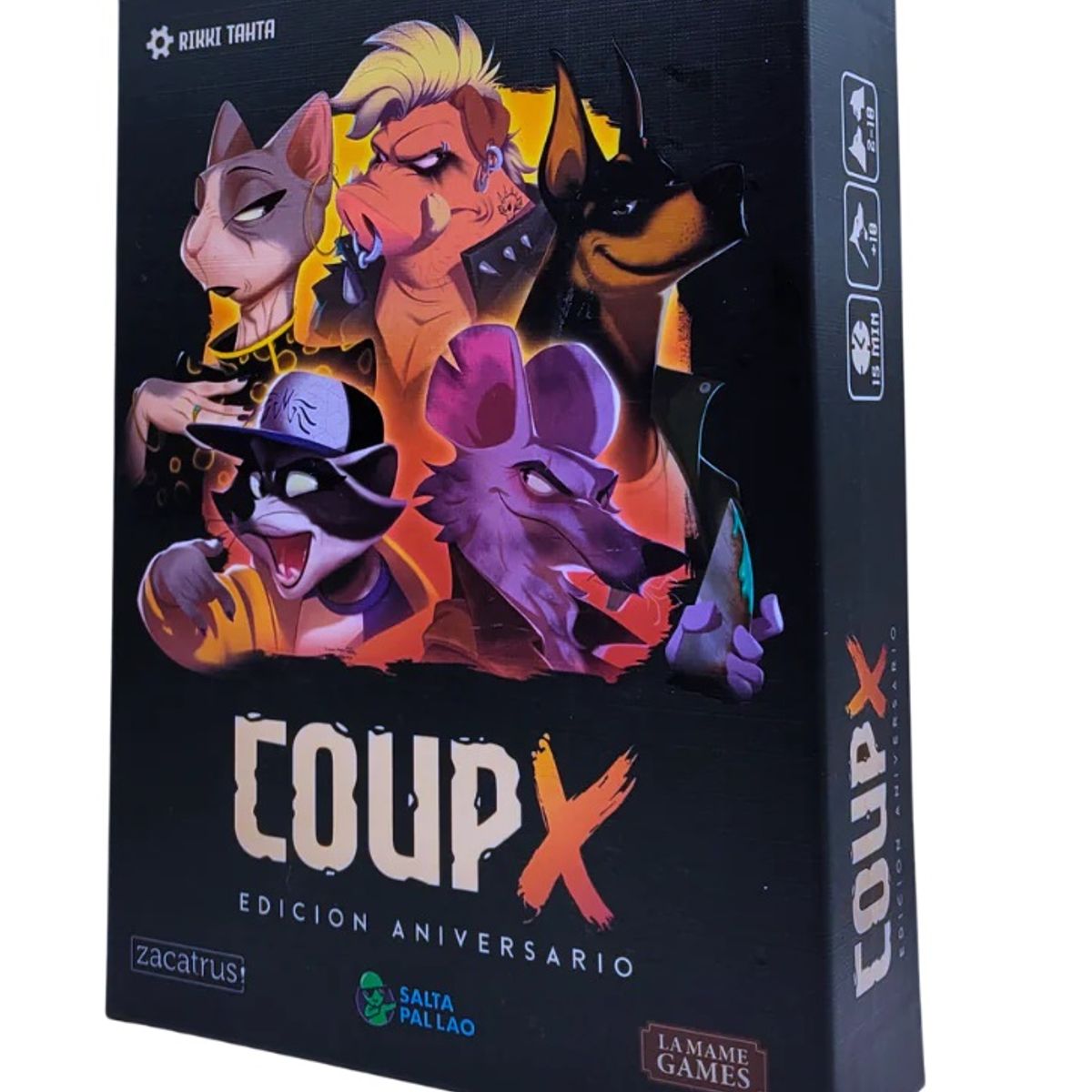 SALTA PAL LAO - Juego de Mesa Coup X  - La Expansión Definitiva de Engaño