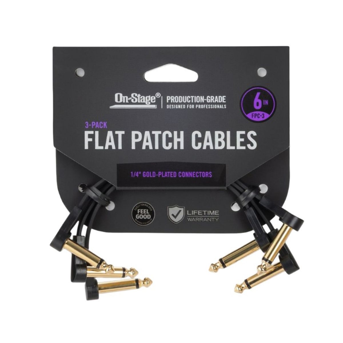 GENERICO - Cables para Pedaleras patch On-Stage OSPRO-FPC-3