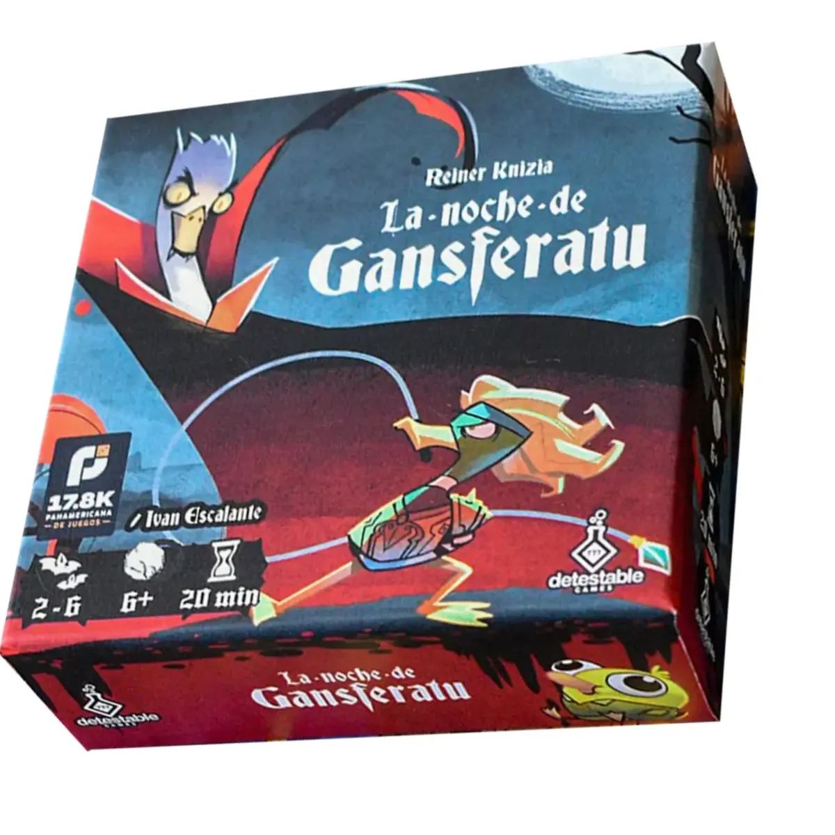 SALTA PAL LAO - Juego de Mesa La Noche de Gansferatu  - Roles Ocultos y Gansos