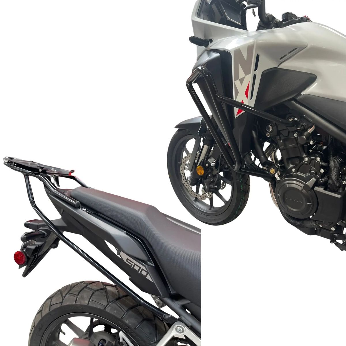 GENERICO - Kit Defensas mas Parrilla- Honda NX500